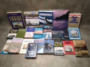 Maritime History reference books, including Give Me a Ship To Sail