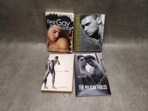 Group of adult erotica art books, including Blue Books Beach Boys - 2