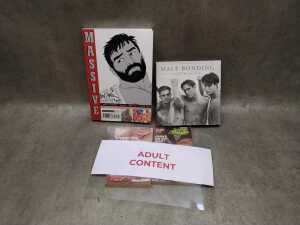 Group of adult erotica art books, including Blue Books Beach Boys - 4
