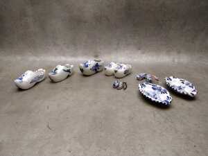 Assorted Delft blue and white porcelain - 2