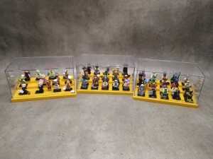 LEGO Minifigures including stands