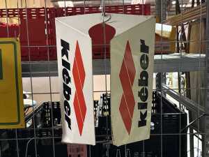 Four metal automotive advertising signs - 4