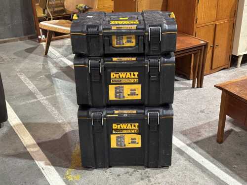 DeWalt ToughSystem rolling tool storage set