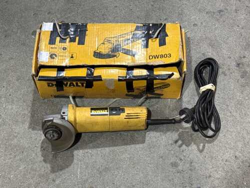 DeWalt DW803 angle grinder