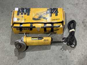 DeWalt DW803 angle grinder