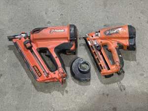 Two Paslode nail guns