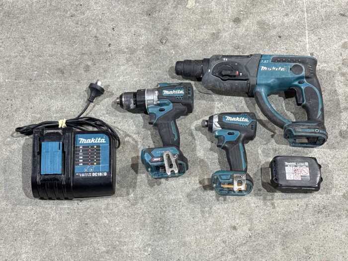 Makita cordless power tool set