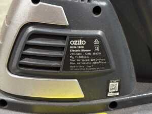 Ozito 1800W corded garden blower - 3