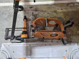 Triton Series 2000 Workcentre with sliding extension table and accessories - 3