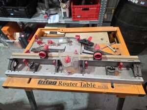 Triton RSA300 stand and RTA300 router table - 3