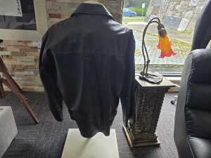 Matinee black leather jacket - 2
