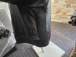 R Jays black leather motorcycle jacket - 3