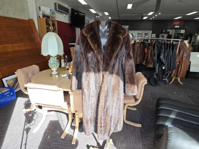 Saga Selected mink fur coat