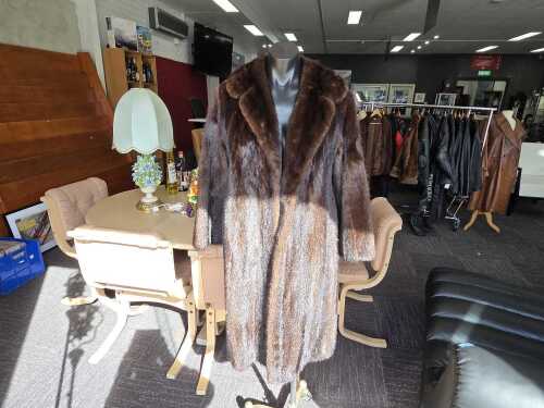 Saga Selected mink fur coat