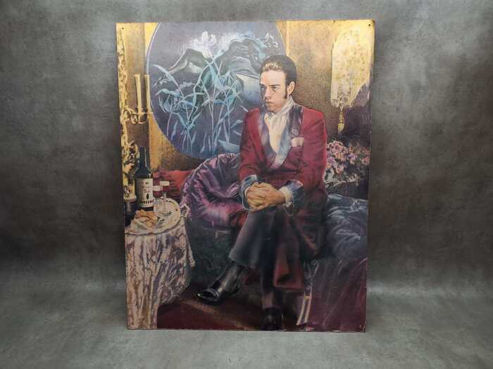 After Guy Peelaert, Mick Jagger for the 'Rock Dreams book' poster mounted on masonite