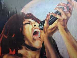 Tina Turner 'Rock Dreams' poster mounted on masonite - 2
