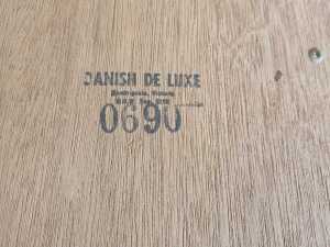 Seven-piece Danish De Luxe dining suite - 4