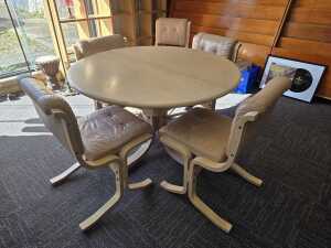 Seven-piece Danish De Luxe dining suite - 5