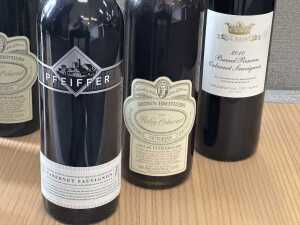 Mixed Cabernet wine, six bottles - 3