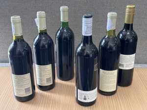 Mixed Cabernet wine, six bottles - 4