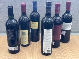 Mixed red wine, six bottles - 2