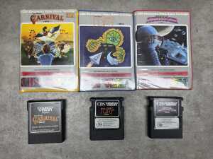 Five ColecoVision cartridge games with covers - 2