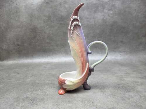 Franz Papillon porcelain candle holder