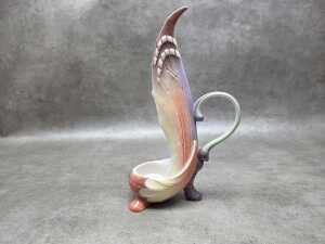 Franz Papillon porcelain candle holder