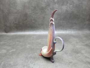Franz Papillon porcelain candle holder - 4