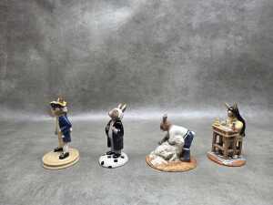 Four Royal Doulton 'Bunnykins' porcelain figures, all with boxes - 3