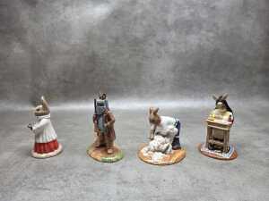 Four Royal Doulton 'Bunnykins' porcelain figures, all with boxes - 2