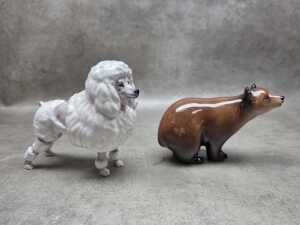 Two Royal Doulton porcelain animal figures, A/F - 4