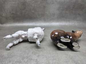 Two Royal Doulton porcelain animal figures, A/F - 5