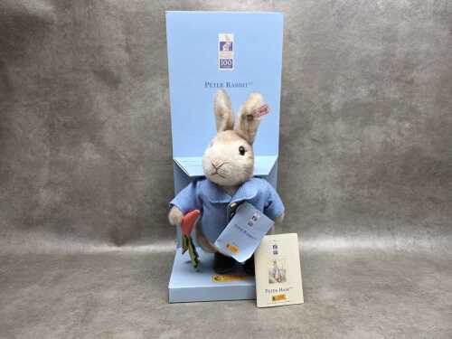 Steiff Peter Rabbit plush figure