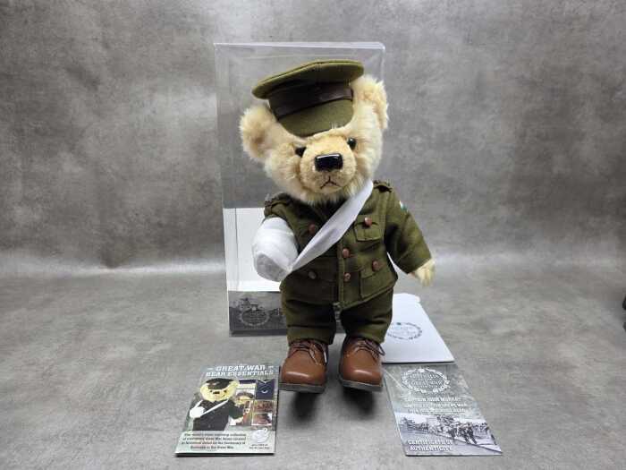 Captain John Murray limited edition WWI wounded teddy bear