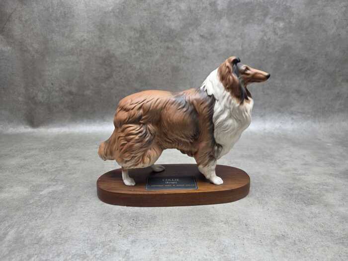 Beswick Connoisseur series 'Rough Collie' ceramic dog figure