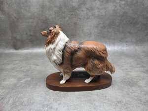 Beswick Connoisseur series 'Rough Collie' ceramic dog figure - 3