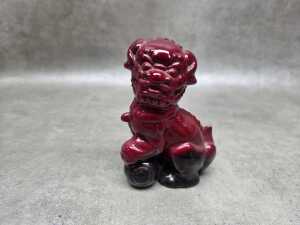 Royal Doulton 'Dog of Fo' Flambe porcelain figure