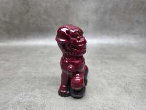 Royal Doulton 'Dog of Fo' Flambe porcelain figure - 2