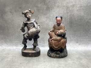 Oriental and Oceanic timber figures - 3