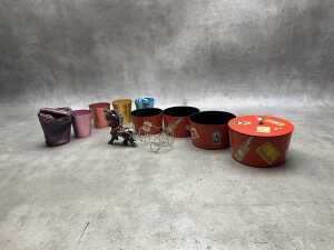 Barware, including bakelite ashtrays, beer steins - 3