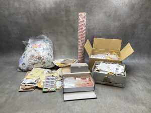 Australian stamps on and off paper - 2