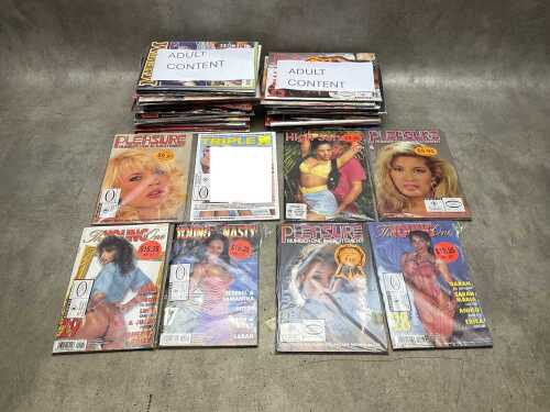 Collectable adult magazines (adult content),