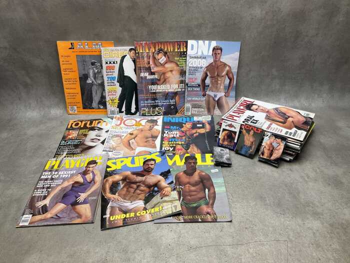 25+ adult erotic magazines (adult content)