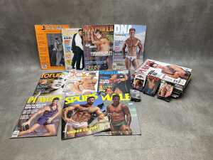 25+ adult erotic magazines (adult content)