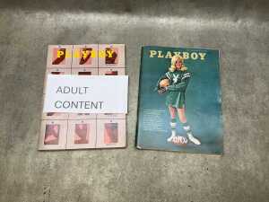 Five '60s-'70s Playboy adult magazines - 2