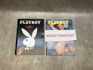 Five 1970s Playboy adult magazines - 2