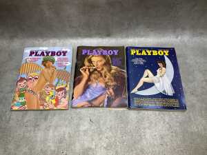 Five 1970s Playboy adult magazines - 3