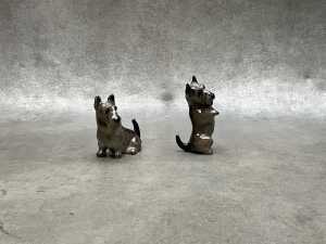 Four Royal Doulton porcelain dog figures, including Springer Spaniel - 3