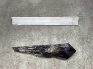 Collection of crystals including clusters, towers and pyramids - 2